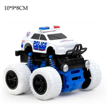 Load image into Gallery viewer, Mini Inertial Off-Road Vehicle Pullback Children Toy Car Plastic Friction Stunt Car Juguetes Carro kids toys for boys