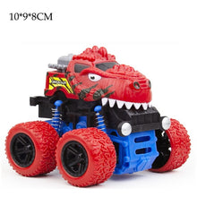 Load image into Gallery viewer, Mini Inertial Off-Road Vehicle Pullback Children Toy Car Plastic Friction Stunt Car Juguetes Carro kids toys for boys