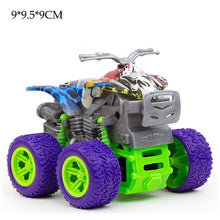 Load image into Gallery viewer, Mini Inertial Off-Road Vehicle Pullback Children Toy Car Plastic Friction Stunt Car Juguetes Carro kids toys for boys