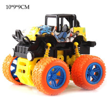 Load image into Gallery viewer, Mini Inertial Off-Road Vehicle Pullback Children Toy Car Plastic Friction Stunt Car Juguetes Carro kids toys for boys