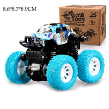 Load image into Gallery viewer, Mini Inertial Off-Road Vehicle Pullback Children Toy Car Plastic Friction Stunt Car Juguetes Carro kids toys for boys