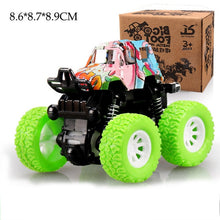 Load image into Gallery viewer, Mini Inertial Off-Road Vehicle Pullback Children Toy Car Plastic Friction Stunt Car Juguetes Carro kids toys for boys