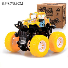 Load image into Gallery viewer, Mini Inertial Off-Road Vehicle Pullback Children Toy Car Plastic Friction Stunt Car Juguetes Carro kids toys for boys