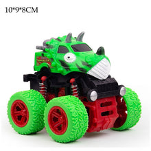 Load image into Gallery viewer, Mini Inertial Off-Road Vehicle Pullback Children Toy Car Plastic Friction Stunt Car Juguetes Carro kids toys for boys