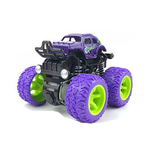 Mini Inertial Off-Road Vehicle Pullback Children Toy Car Plastic Friction Stunt Car Juguetes Carro kids toys for boys