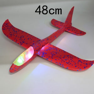 36-48CM Hand Throw  Flying Glider Planes Foam Plane Kid toys Model Glider airplane Kids Gift Toy Free Fly Plane Toys