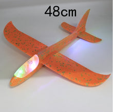 Load image into Gallery viewer, 36-48CM Hand Throw  Flying Glider Planes Foam Plane Kid toys Model Glider airplane Kids Gift Toy Free Fly Plane Toys
