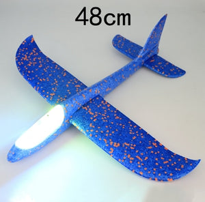 36-48CM Hand Throw  Flying Glider Planes Foam Plane Kid toys Model Glider airplane Kids Gift Toy Free Fly Plane Toys
