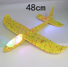 Load image into Gallery viewer, 36-48CM Hand Throw  Flying Glider Planes Foam Plane Kid toys Model Glider airplane Kids Gift Toy Free Fly Plane Toys
