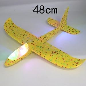 36-48CM Hand Throw  Flying Glider Planes Foam Plane Kid toys Model Glider airplane Kids Gift Toy Free Fly Plane Toys