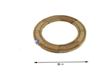 Load image into Gallery viewer, EDWONE One Set Beech Wood Railway Vehicle Accessories Toys Wood Track Assembled educational toys Compatibel All Wood Track Biro
