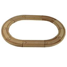 Load image into Gallery viewer, EDWONE One Set Beech Wood Railway Vehicle Accessories Toys Wood Track Assembled educational toys Compatibel All Wood Track Biro
