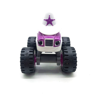 Metal Diecast Monster Machines Car Toys Russian Miracle Crusher Truck Vehicles Figure Blazed Toys For Children Gifts Blazer Toys