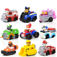 Load image into Gallery viewer, Paw Patrol Dog Puppy Patrol car Patrulla Canina toys Action Figures Model Toy Chase Marshall Ryder Vehicle Car Kids Toy

