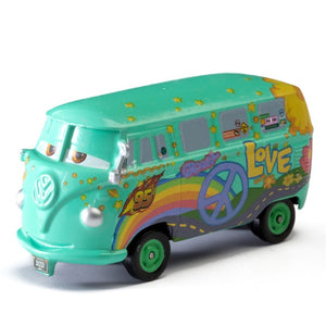 Cars disney pixar 2 3 toys Lightning McQueen Matt Jackson Storm Ramirez 1:55 Alloy Pixar Car Metal Die Casting Car Kid Toy Gift