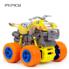 Load image into Gallery viewer, Mini Inertial Off-Road Vehicle Pullback Children Toy Car Plastic Friction Stunt Car Juguetes Carro kids toys for boys
