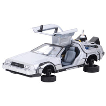 Load image into Gallery viewer, Welly 1:24 DMC-12 DeLorean Time Machine Back to the Future Car Static Die Cast Vehicles Collectible Model Car Toys
