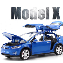 Load image into Gallery viewer, New 1:32 Tesla MODEL X Alloy Car Model Diecasts &amp; Toy Vehicles Toy Cars Free Shipping Kid Toys For Children Gifts Boy Toy
